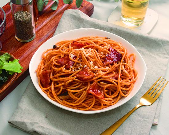 番茄紅醬培根義大利麵｜Delizioso 義式廚房