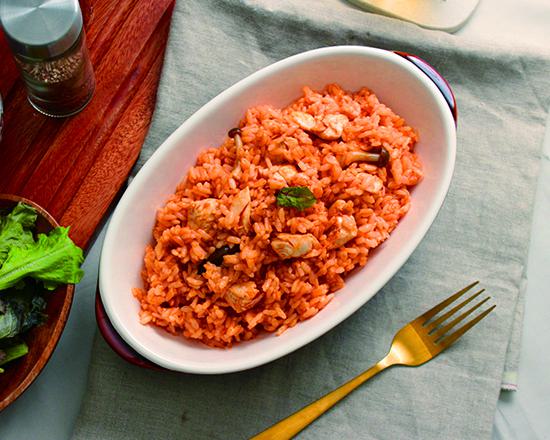 番茄紅醬雞肉燉飯｜Delizioso 義式廚房