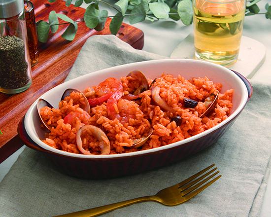 番茄紅醬海鮮燉飯｜Delizioso 義式廚房