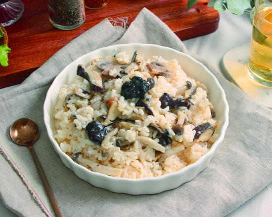 奶油松露野菇燉飯